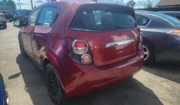 CHEVROLET SONIC 2012 full